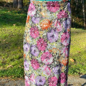 LuLaRoe Azure Floral Pencil Skirt